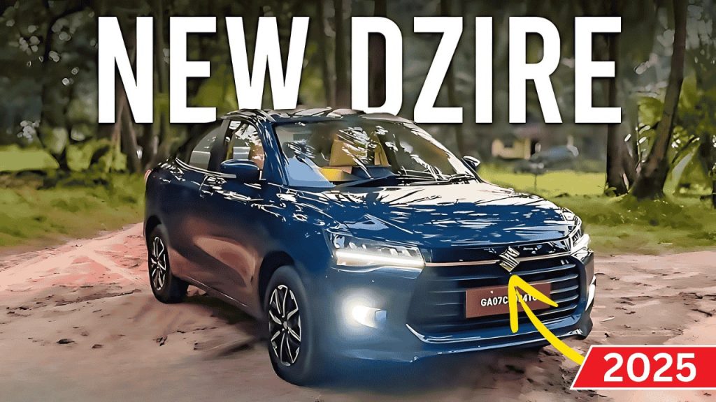 Maruti Dzire 2025, Smarter, Safer, and More Stylish